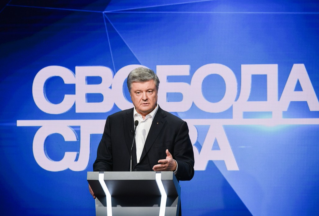 Петр Порошенко в эфире передачи "Свобода слова" на ICTV Петр Порошенко в эфире передачи "Свобода слова" на ICTV