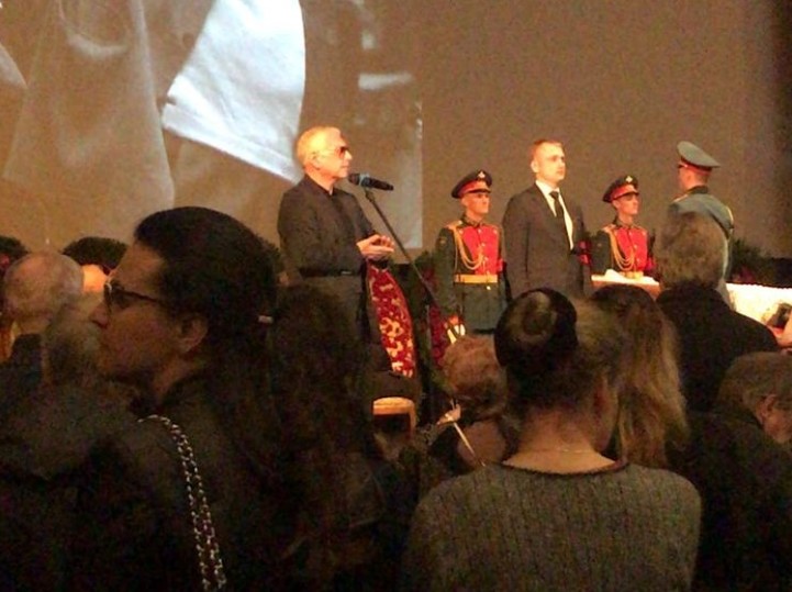 Георгий Данелия, церемония прощания