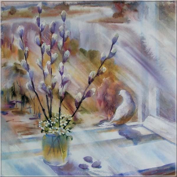 Открытки Вербное воскресенье – картинки