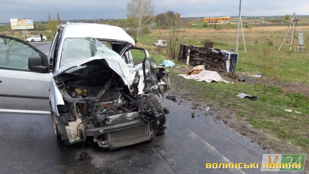 Смертельное ДТП в Волынской области