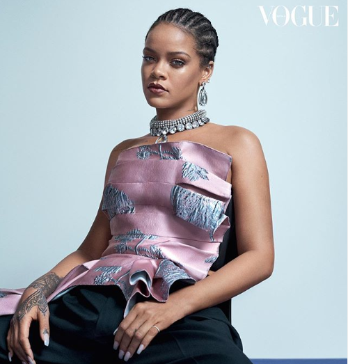 Фотосессия Рианны для Vogue