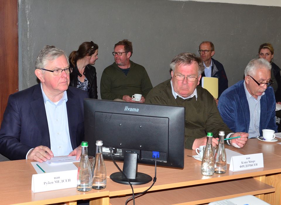 Министр обороны Дании на Донбассе Министр обороны Дании на Донбассе