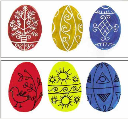 Прості орнаменти писанок Прості орнаменти писанок