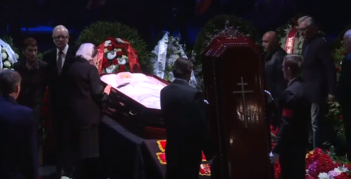 Прощание с Элиной Быстрицкой