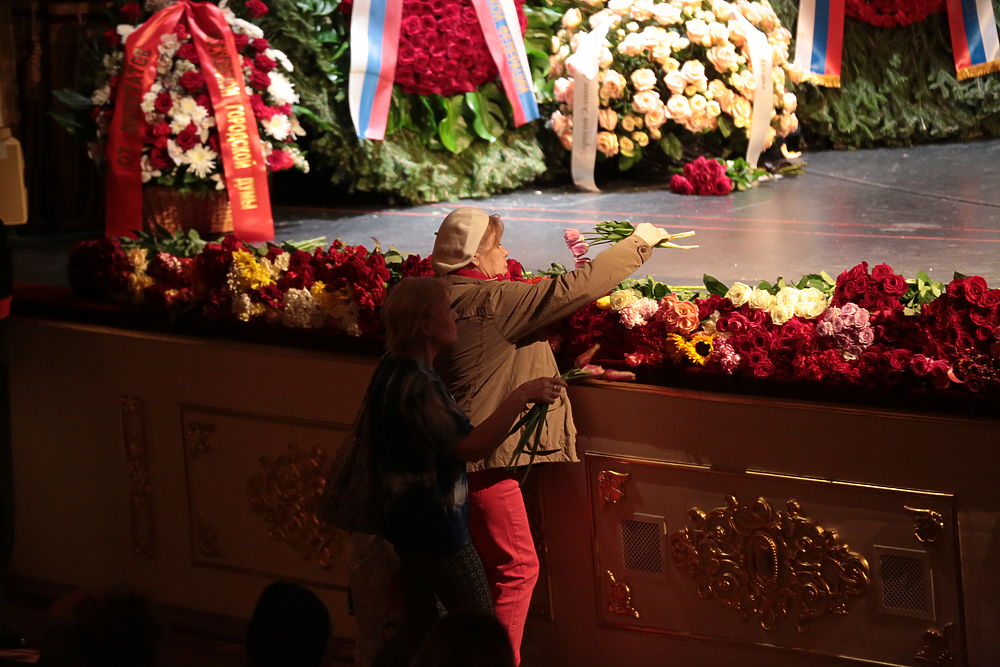 Прощание с Элиной Быстрицкой