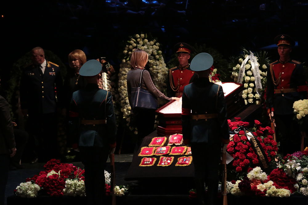 Прощание с Элиной Быстрицкой