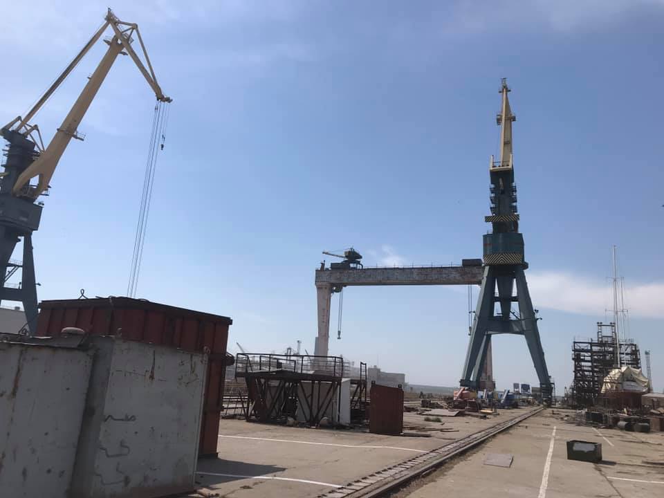 Судостроительный завод Океан в Николаеве