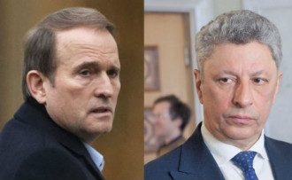 Виктор Медведчук и Юрий Бойко / коллаж УП