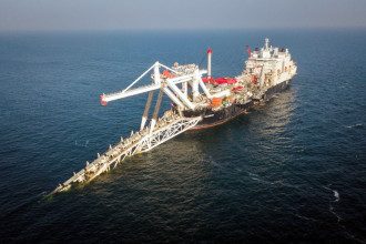 Укладка газопровода Северный поток-2 Укладка газопровода Северный поток-2