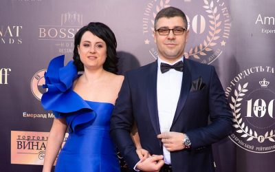 Богдан Терзи, продюсер национальных рейтингов ТОП 100 "Гордость и Красота Украины" наградил победителей в Одессе