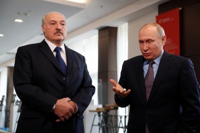Путин и Лукашенко