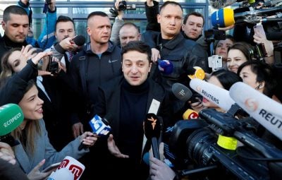 Зеленский объяснил, как будет общаться с народом в случае избрания