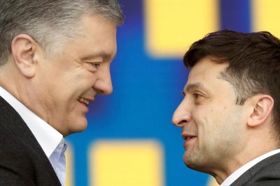 Порошенко, Зеленский
