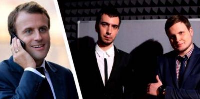 Россияне от имени Зеленского поговорили с Макроном / Фото: скрин видео Vovan222prank/YouTube