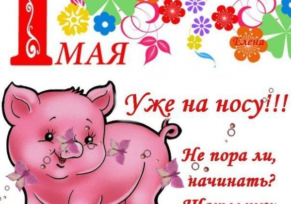 Поздравления с наступающим 1 Мая на русском и украинском – тексты и открытки