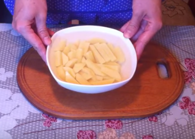 Зеленый борщ классический: как нарезать картофель