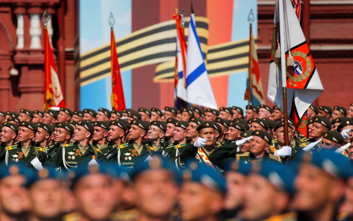Парад на День Победы в Москве - репетиция