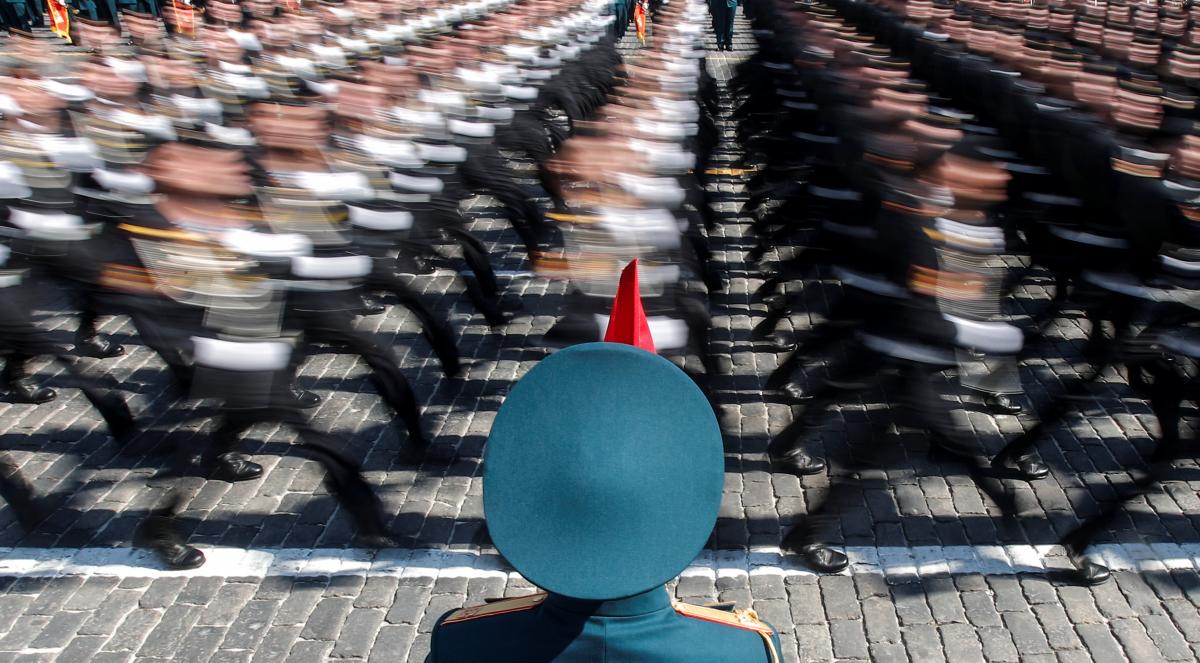 Парад на День Победы в Москве - репетиция