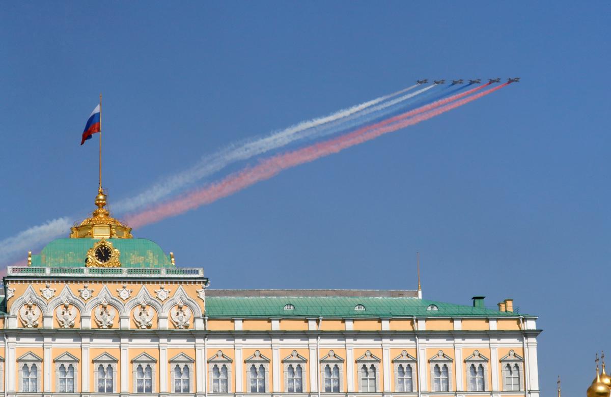 Парад на День Победы в Москве - репетиция