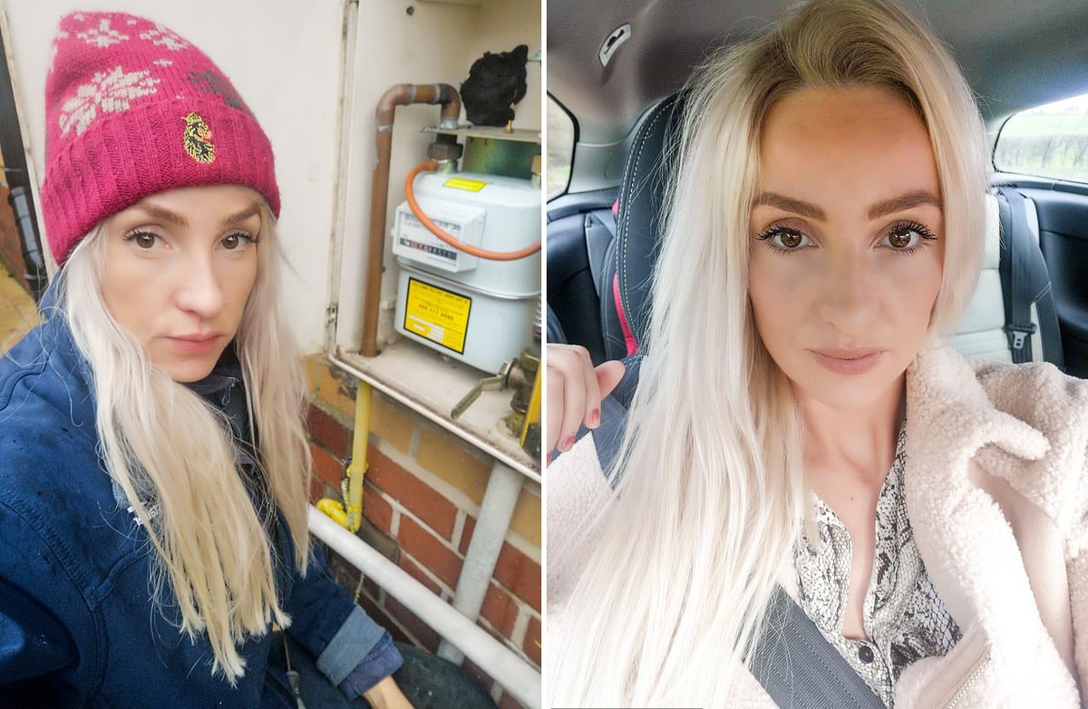 Девушка-сантехник