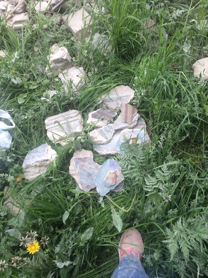 На Львовщине уничтожили древнюю роспись храма На Львовщине уничтожили древнюю роспись храма