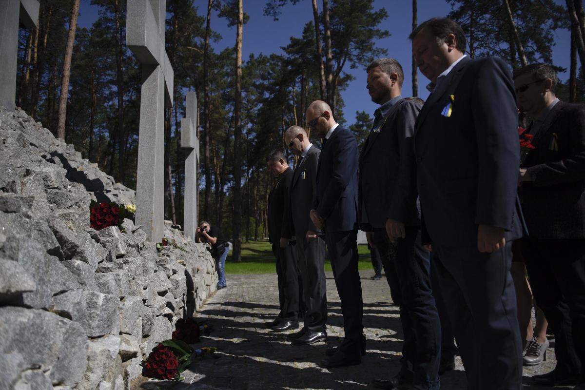 Арсений Яценюк в Быковне Арсений Яценюк в Быковне