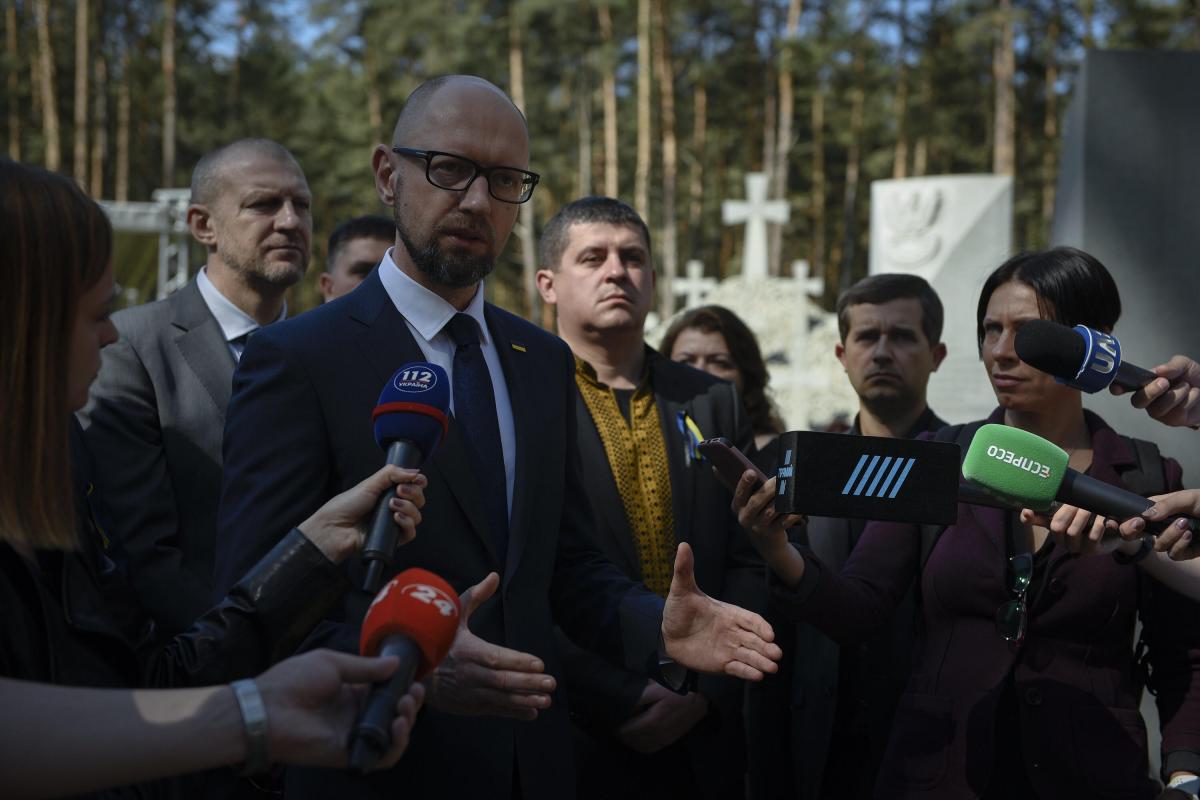 Арсений Яценюк в Быковне Арсений Яценюк в Быковне