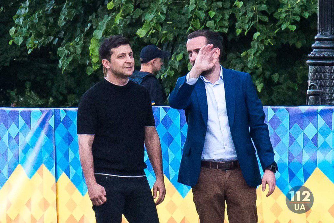 Зеленский на репетиции инаугурации Зеленский на репетиции инаугурации