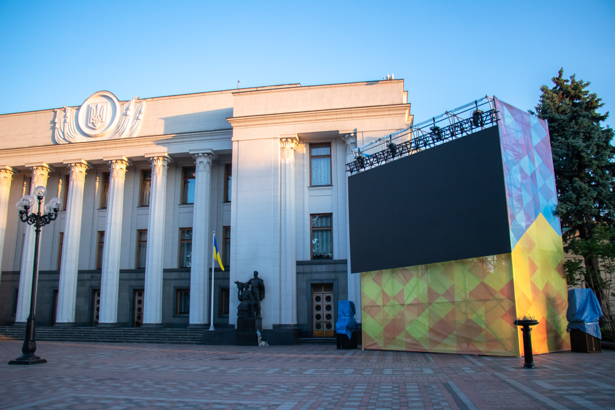 Подготовка к инаугурации Владимира Зеленского Подготовка к инаугурации Владимира Зеленского