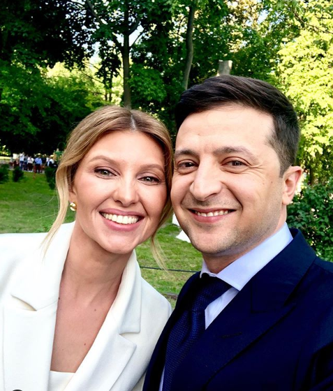 Платье Зеленской на инаугурации