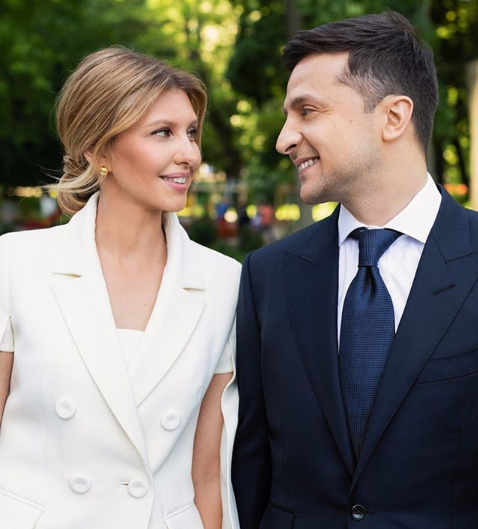 Платье Зеленской на инаугурации