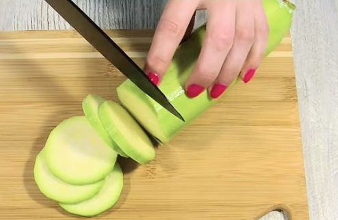 Этапы приготовления кабачковой запеканки