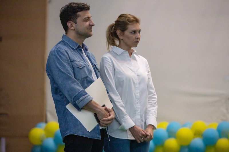 Владимир и Елена Зеленские Владимир и Елена Зеленские