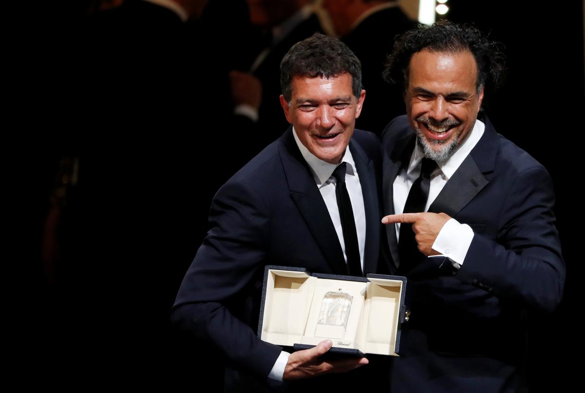 Антонио Бандерас и Алехандро Гонсалес Иньярриту