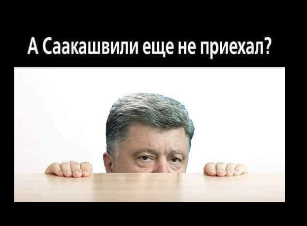 Михеил Саакашвили — В соцсети высмеяли Петра Порошенко после возвращения Михеилу Саакашвили гражданства Украины