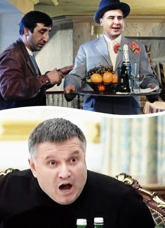 В Сети появились стебные мемы из-за возвращения Михеилу Саакашвили украинского гражданства