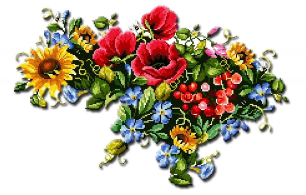 Украинский цветок символ