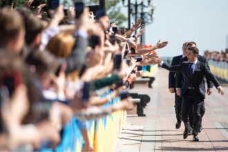Владимир Зеленский и его избиратели Владимир Зеленский и его избиратели