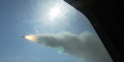 Бряцанье оружием: в Сети появилось видео пусков российских ракет Уран в Балтийском море