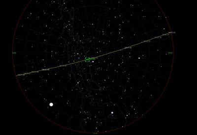 В небе над Нидерландами заметили "поезд" из спутников Илона Маска