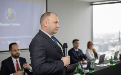 Богдан Троцько, бизнес-эксперт представил Украину на глобальном форуме в Варшаве