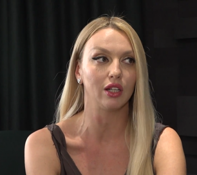 Оля Полякова — Войну на Донбассе может закончить женщина, полагает Оля Полякова