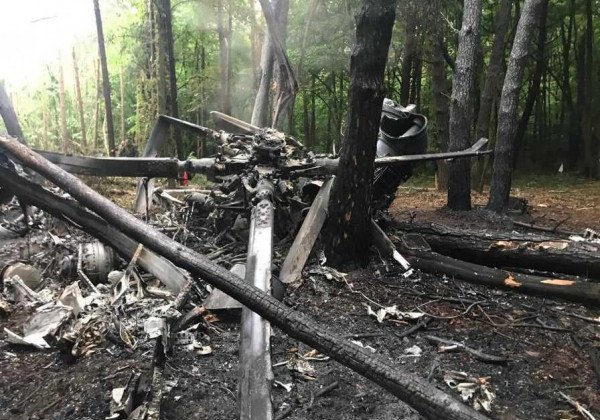 На Ровенщине разбился военный вертолет: есть погибшие