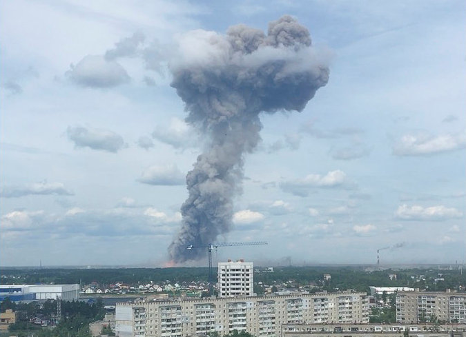 Дзержинск пережил взрывы авиабомб