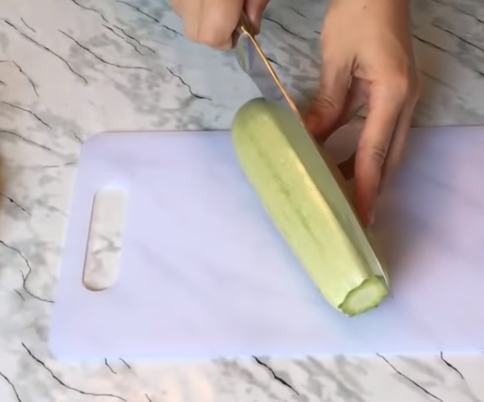 Этапы приготовления фаршированных кабачков-лодочек