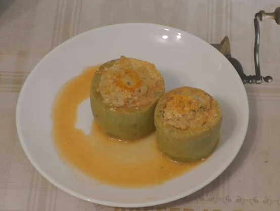 Этапы приготовления фаршированных кабачков в мультиварке