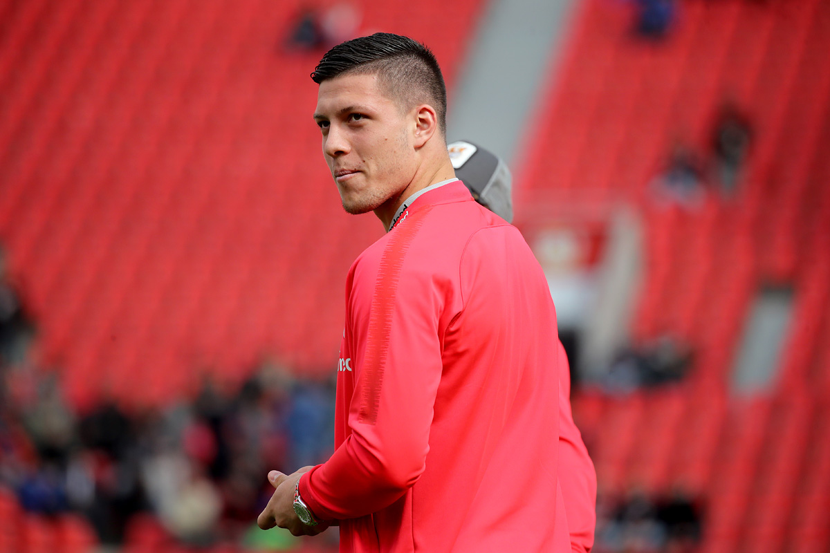 Новичок Реала Лука Йович в отличном настроении готовится к матчу