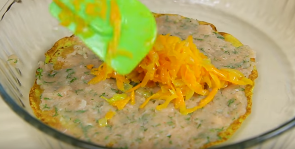 Кабачковый торт — Кабачковый торт с фаршем Кабачковый торт — Кабачковый торт с фаршем