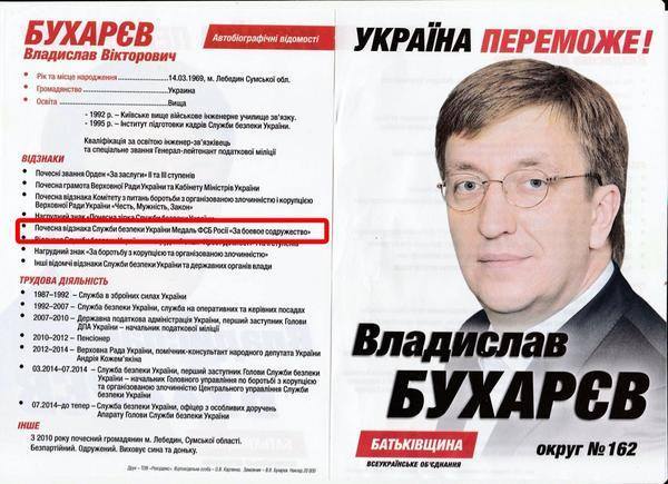 Новый глава Службы внешней разведки Украины получил медаль от ФСБ Новый глава Службы внешней разведки Украины получил медаль от ФСБ