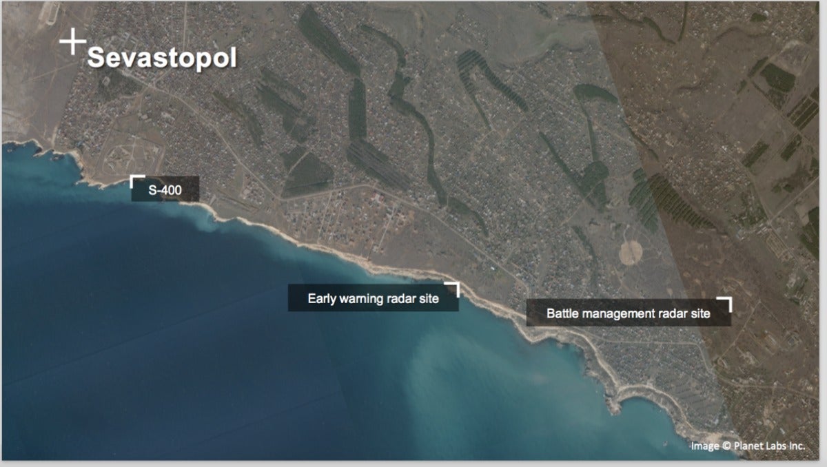 Фото Крыма со спутника